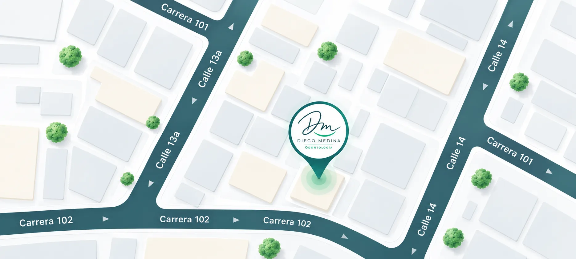 Mapa de ubicación del consultorio